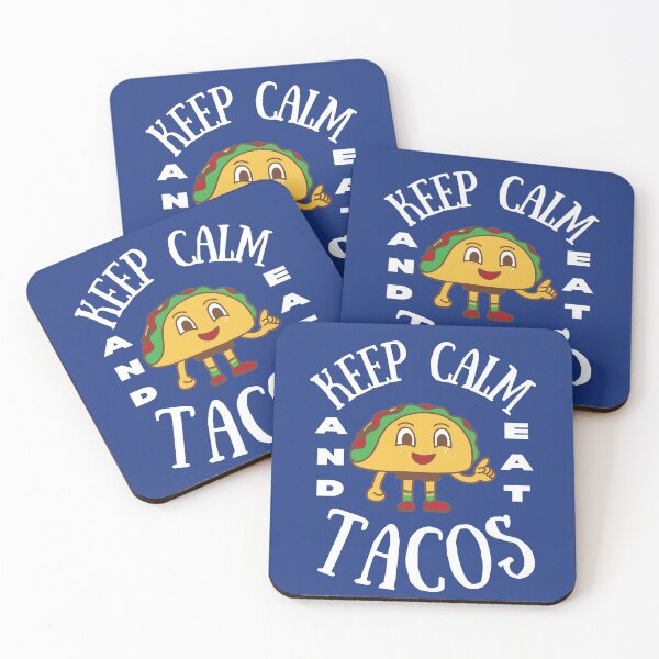 Item preview, Keep Calm And Eat Tacos | Funny Taco Sayings designed and sold by thecooltable.