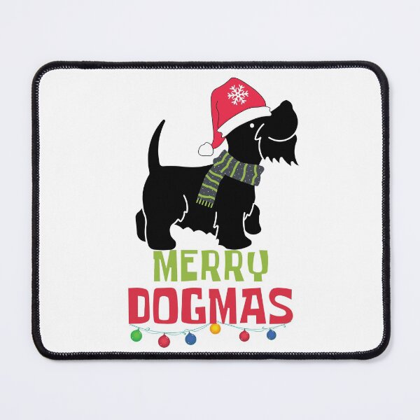 Item preview, Merry Dogmas, Merry Christmas Dog, Xmas Dog, Scottie Dog, Christmas Scottie Dog designed and sold by Airmilly Store.