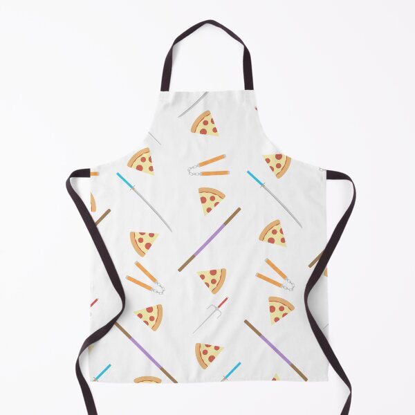 Item preview, TMNT weapons and pizza designed and sold by animinimal.