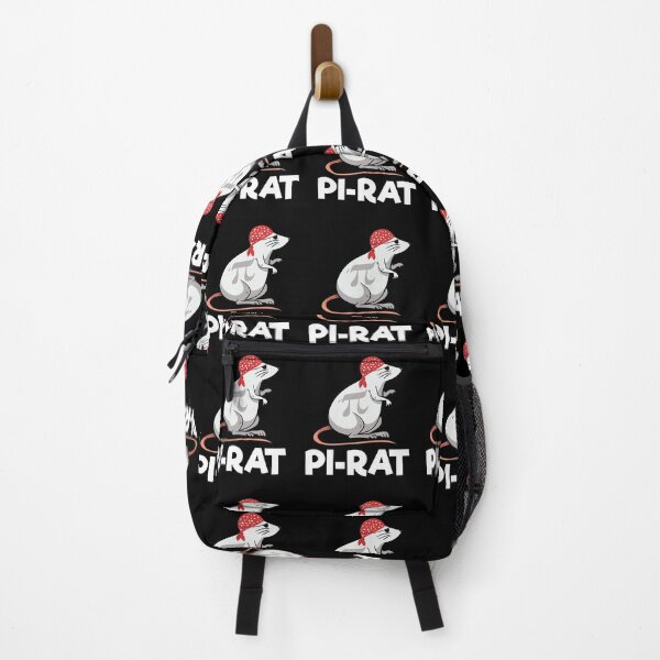 Aperçu de l'œuvre Drôle Rat Rat Pun Pi Jour Pirate Nerd Mathématicien Math Geek créée et vendue par Merchking1.