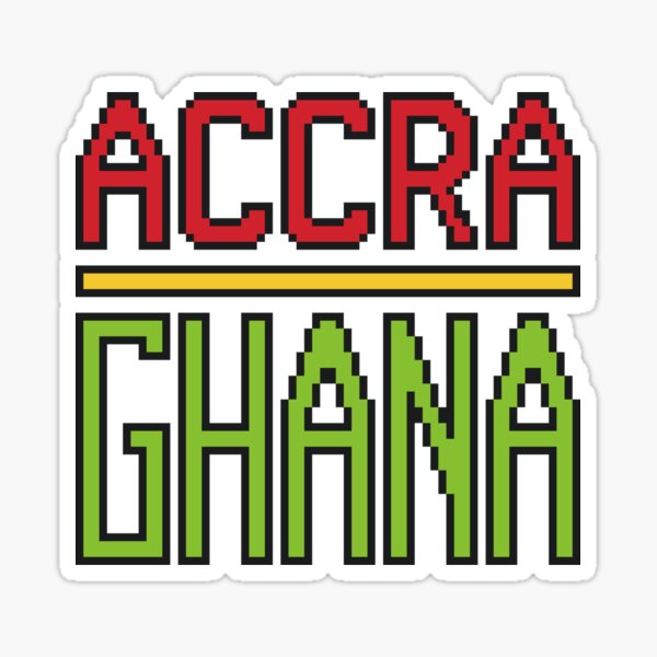 Accra, Ghana Sticker