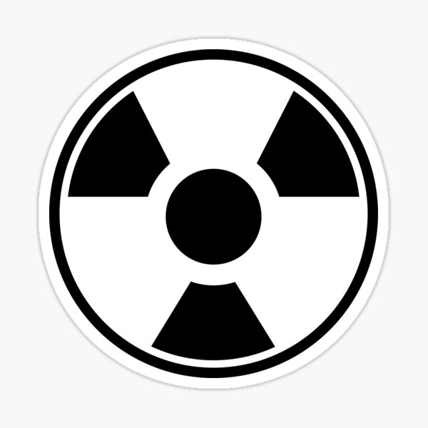 "Radioactive" Sticker by AlienStickers Redbubble