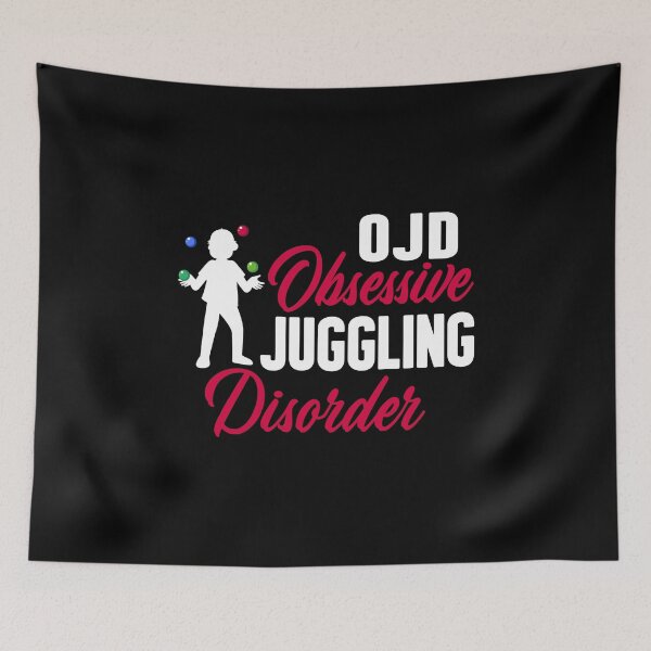 Item preview, Obsessive Juggling Disorder, Professional Juggler Juggling Balls Entertainment Performer designed and sold by Merchking1.