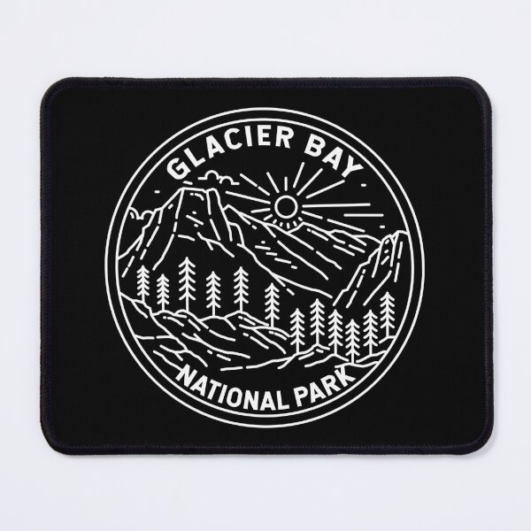 Item preview, Glacier Bay National Park Alaska Monoline designed and sold by KrisSidDesigns.