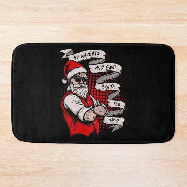 Item preview, Be naughty and save Santa the trip designed and sold by pnkpopcorn.
