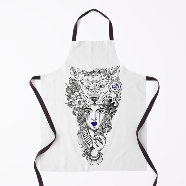 Item preview, Tribal Girl Blue designed and sold by artorno.