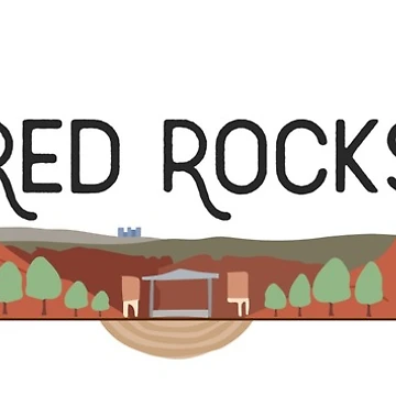 Artwork thumbnail, Red Rocks Amphitheater by ByBlia
