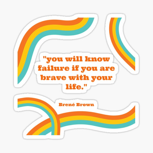 You Are Your Own Rainbow - Motivational Quote Stickers