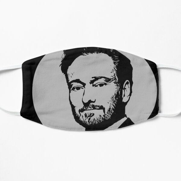conan o'brien transparent Flat Mask