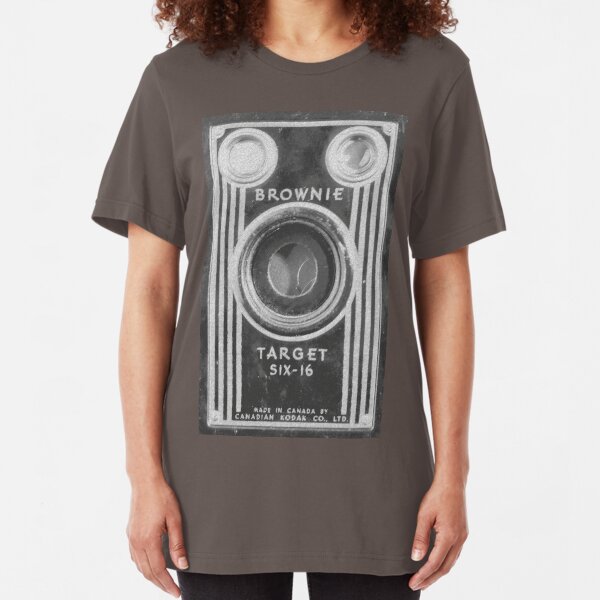 Kodak Brownie Six-16 Slim Fit T-Shirt