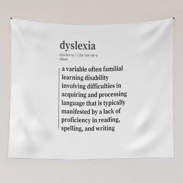 Item preview, world dyslexia awareness day designed and sold by Webdesign-art.