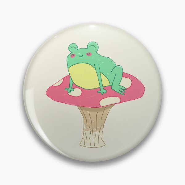 Item preview, Froggie on Toadstool! designed and sold by degraceart.