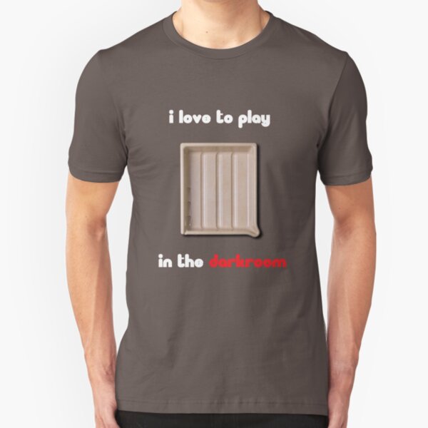 Play in the darkroom Slim Fit T-Shirt