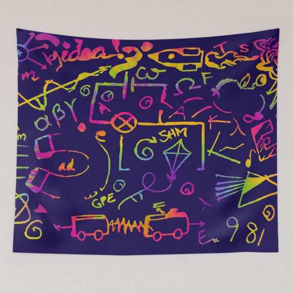 Item preview, Physics Pattern (Light : Rainbow) designed and sold by the-krisney-way.
