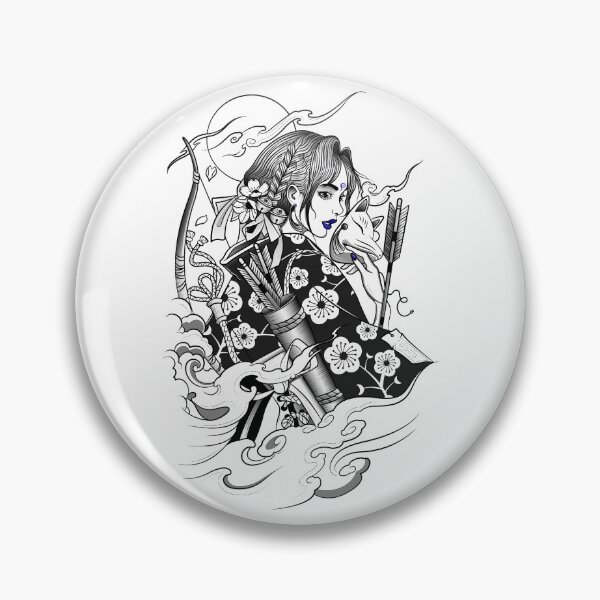 Item preview, Archer Japanese Geisha B designed and sold by artorno.