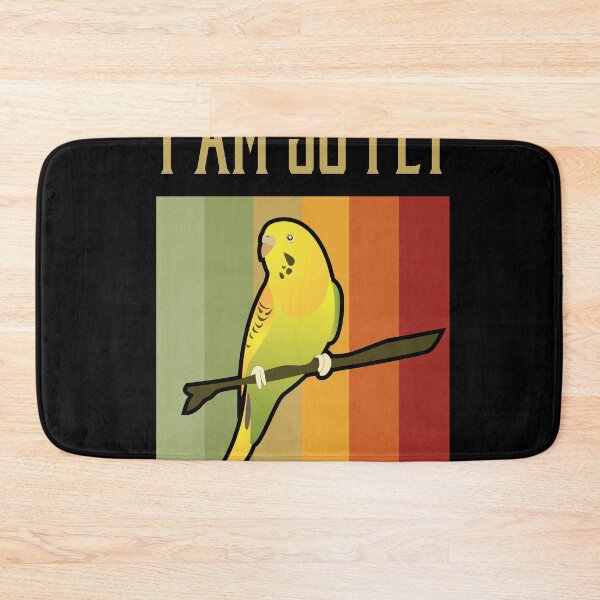 Item preview, I am so Fly Retro Vintage Budgie Lover Budgerigar Parakeet  designed and sold by Rzelemenz.
