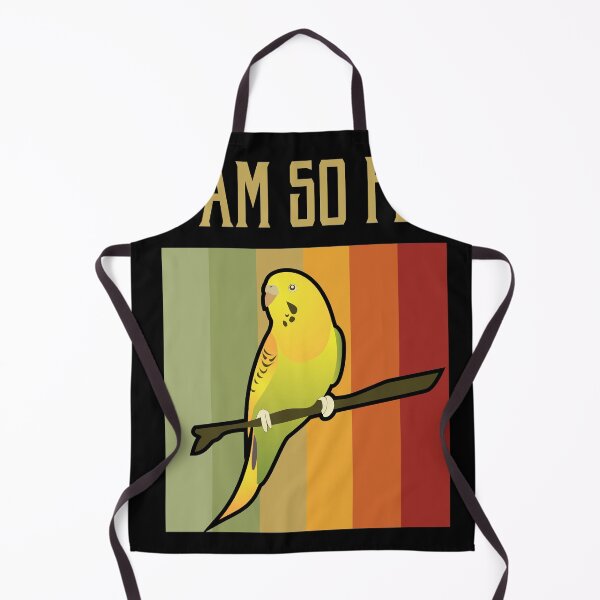 Item preview, I am so Fly Retro Vintage Budgie Lover Budgerigar Parakeet designed and sold by Rzelemenz.