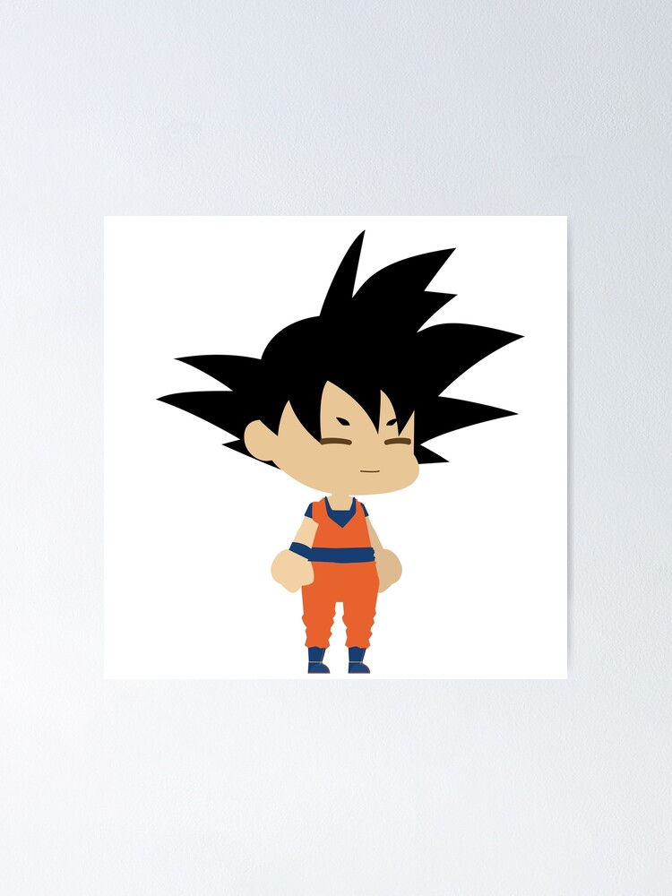 Cute Goku Chibi Anime Character\