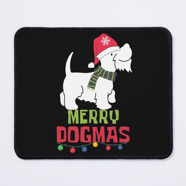 Item preview, Merry Dogmas, Merry Christmas Dog, Xmas Dog, Christmas Scottie Dog, Scottie Dog designed and sold by Airmilly Store.