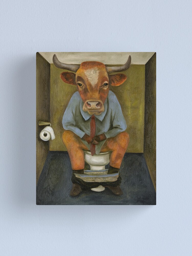 Alternate view of Bull Shitter Canvas Print