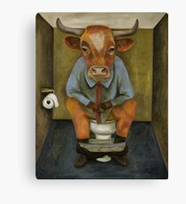 Bull Shitter Canvas Print