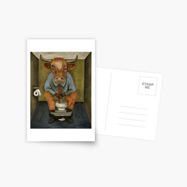 Bull Shitter Postcard