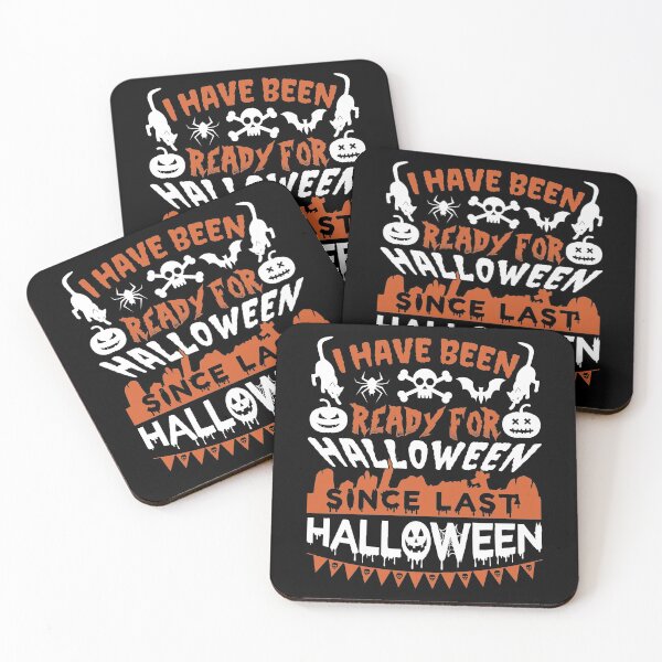 Item preview, Ready For Halloween Since Last Halloween | Halloween Addict designed and sold by GravitiTees.