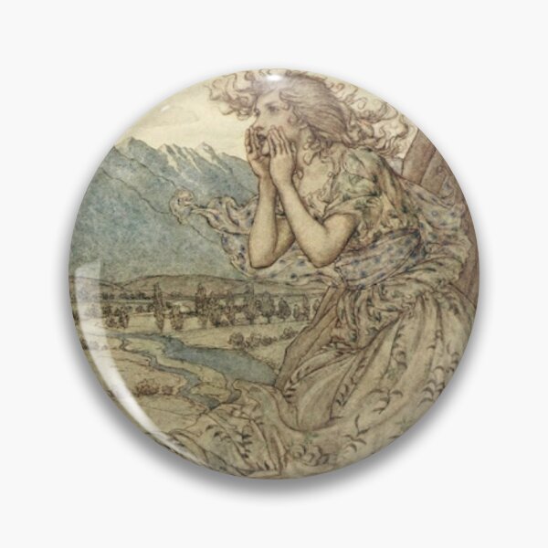 Item preview, Vintage Book Illustration by Arthur Rackham designed and sold by Bellathewilde.