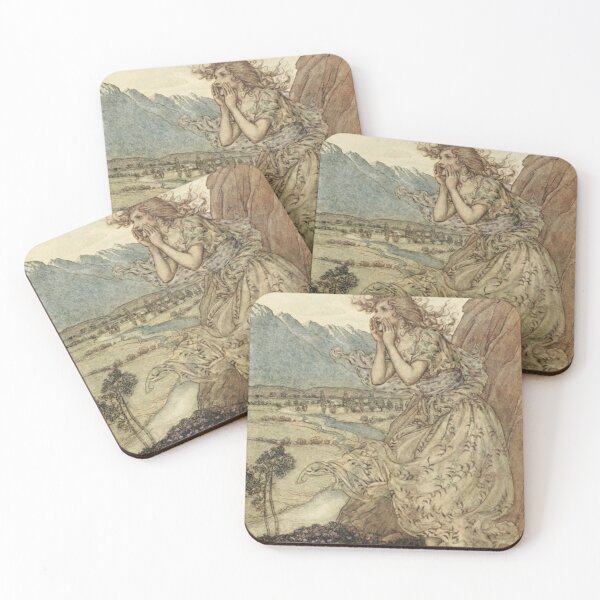 Item preview, Vintage Book Illustration by Arthur Rackham  designed and sold by Bellathewilde.