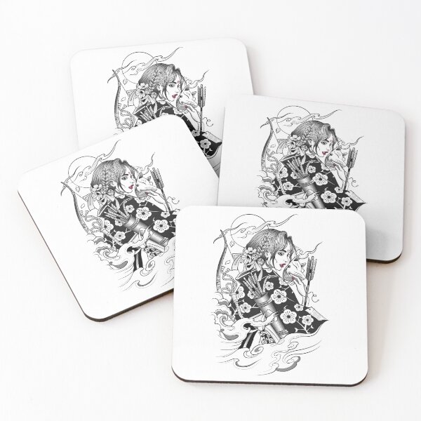 Item preview, Archer Japanese Geisha R designed and sold by artorno.