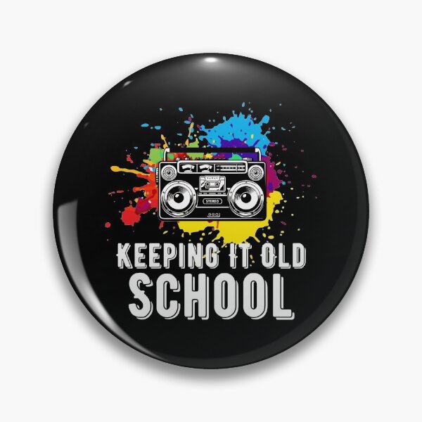Item preview, Keeping It Old School 80s 90s  Music Boombox Cassette designed and sold by Merchking1.