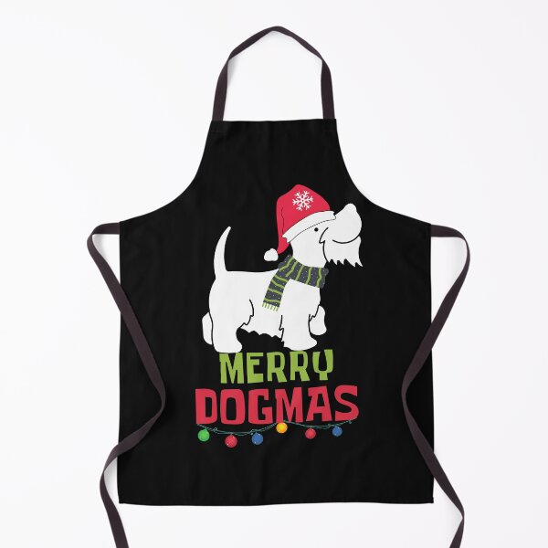 Item preview, Merry Dogmas, Merry Christmas Dog, Xmas Dog, Christmas Scottie Dog, Scottie Dog designed and sold by Airmilly Store.