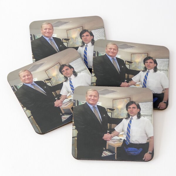 Item preview, (*HD Quality*) Young Michael Scott shaking hands in glorious HD designed and sold by HistoricCats.