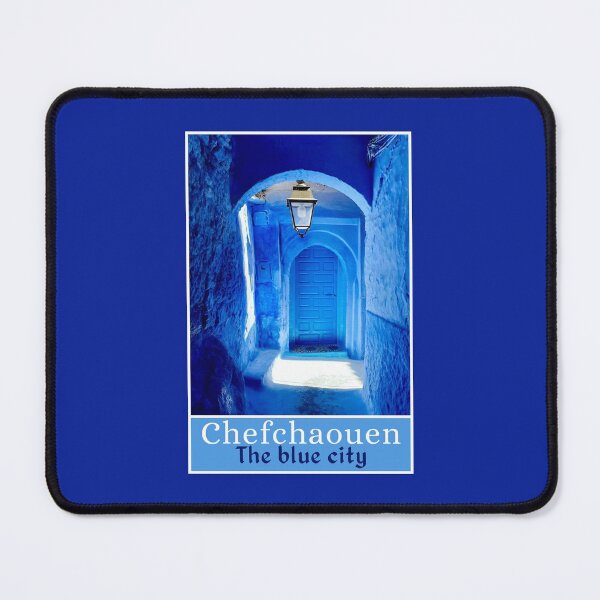 Item preview, The blue city Chefchaouen Morocco designed and sold by EyanShop.