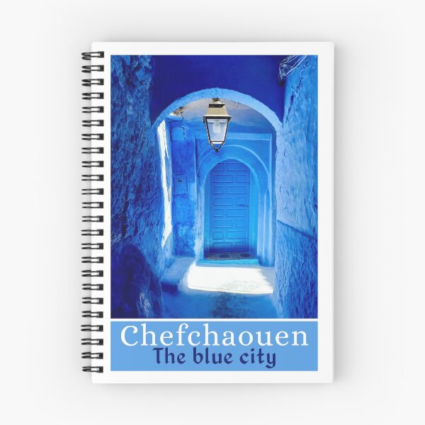 Item preview, The blue city Chefchaouen Morocco designed and sold by EyanShop.