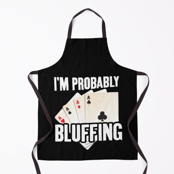 Item preview, I'm Probably Bluffing, Funny Poker Player Gambling Card Game designed and sold by Merchking1.