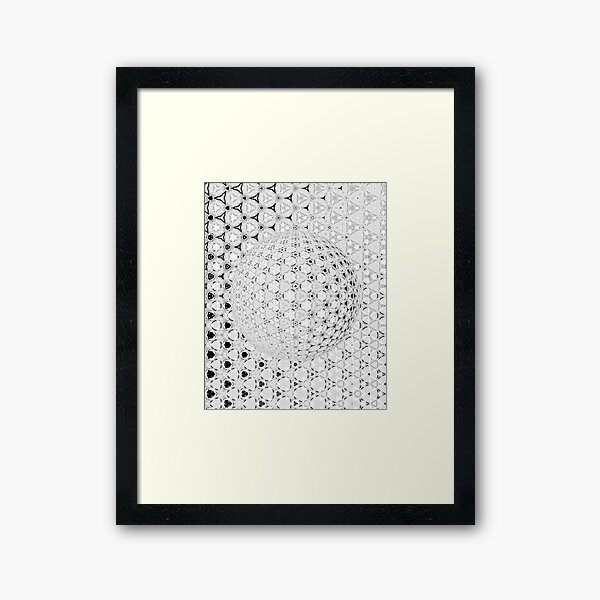 Aperçu de l'œuvre Op Art Sphère créée et vendue par suewen.