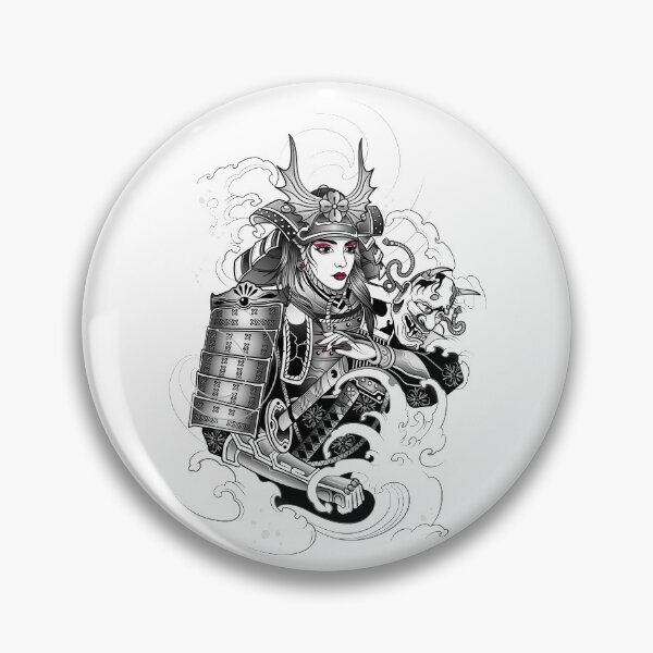 Item preview, Warrior Japanese Geisha R designed and sold by artorno.