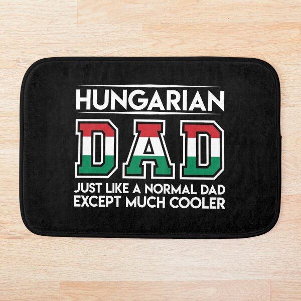 Item preview, Mens Hungarian Dad is Much Cooler Father s Day T Shirt Flag designed and sold by Merchking1.