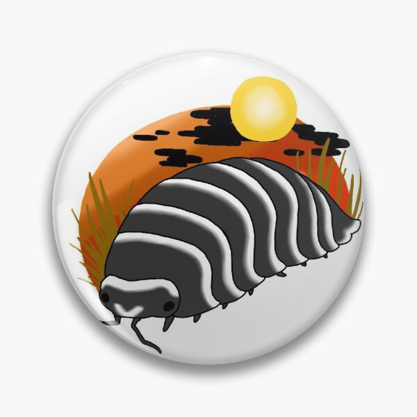 Item preview, Armadillidium Maculatum Zebra  designed and sold by PodPeopleArt.