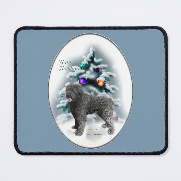 Item preview, Bouvier des Flandres Christmas Art Gifts designed and sold by springdaleshops.