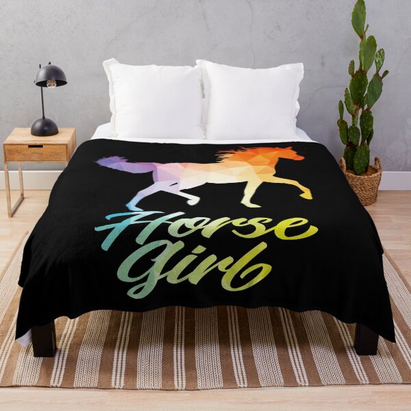 Item preview, Horse Girl Colorful Horseback Riding Racing Live Love Ride Horse designed and sold by Merchking1.