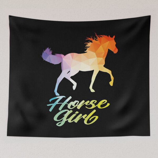 Item preview, Horse Girl Colorful Horseback Riding  Racing Live Love Ride Horse  designed and sold by Merchking1.