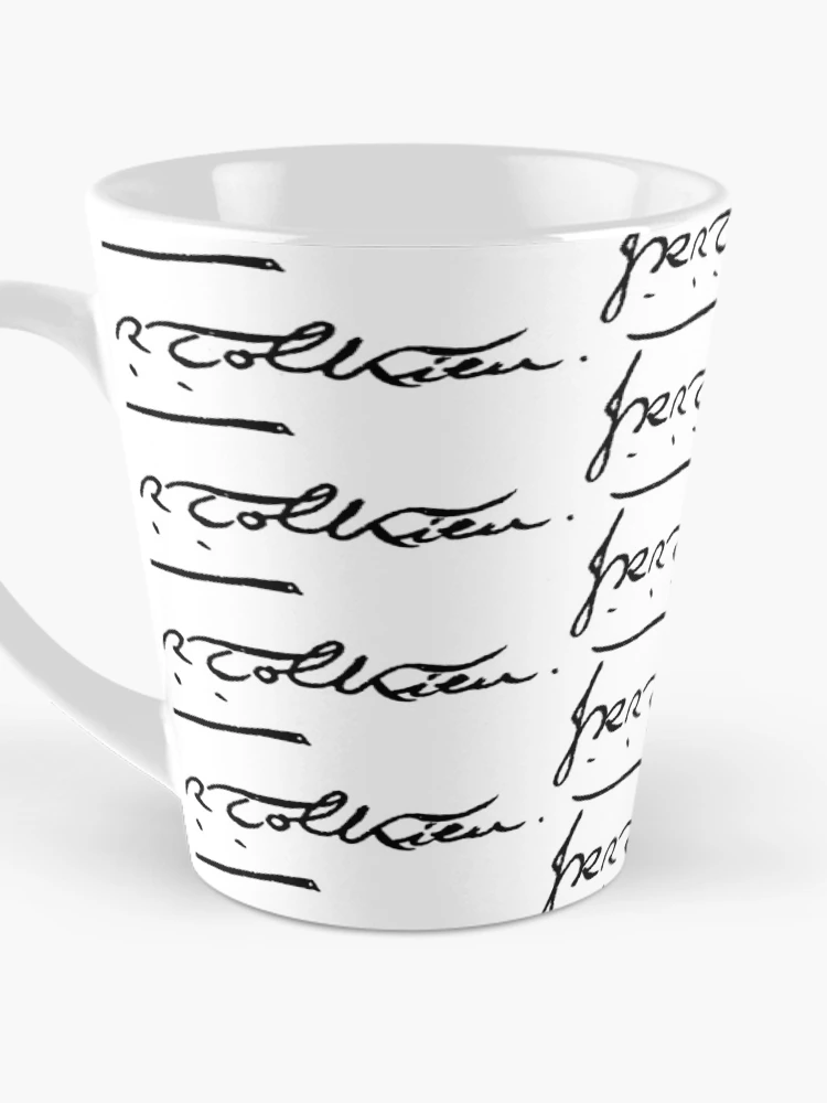 Thumbnail 3 of 4, Coffee Mug, J.R.R. Tolkien Signature designed and sold by Kit Meade.