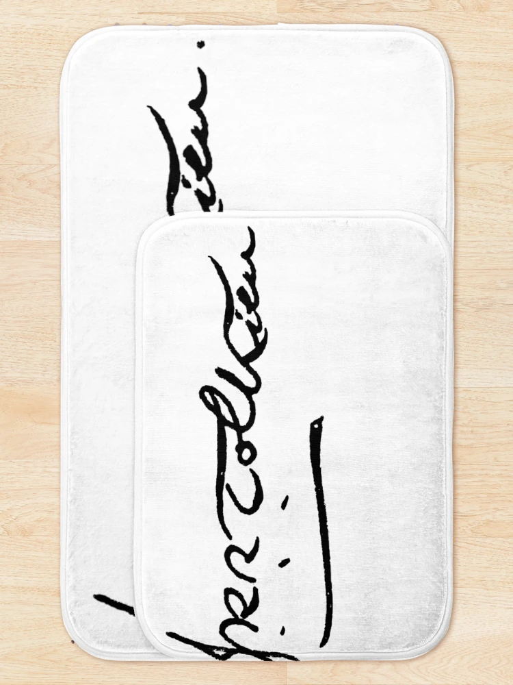 Thumbnail 5 of 6, Bath Mat, J.R.R. Tolkien Signature designed and sold by Kit Meade.