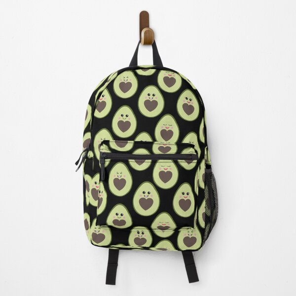 Item preview, Kawaii avocado party on black  designed and sold by QuirkyCraftz.