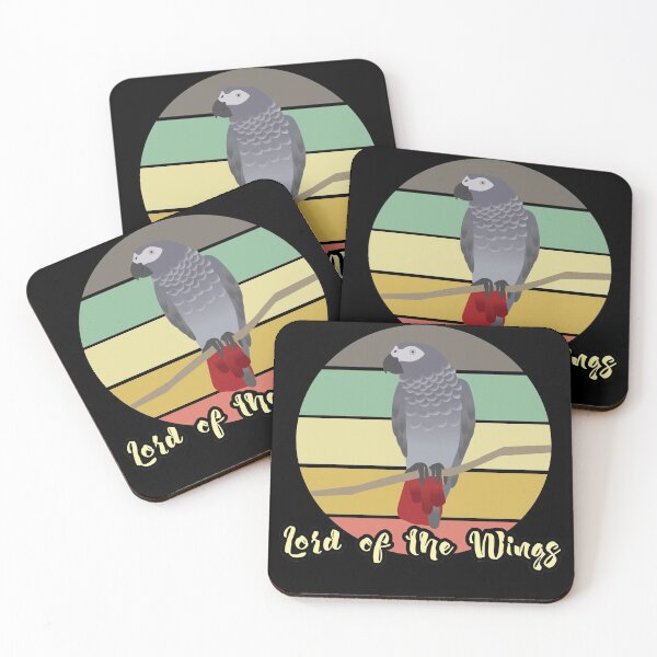Item preview, Lord of the Wings African Grey Parrot  Lover and Pet Birds  designed and sold by Rzelemenz.