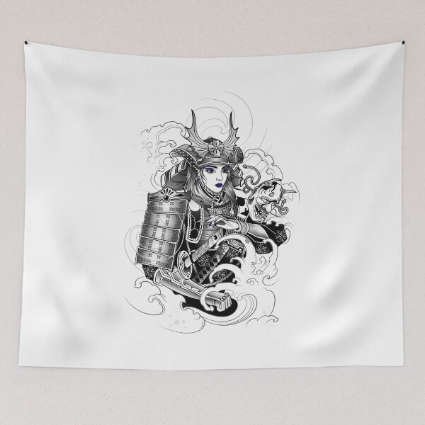 Item preview, Warrior Japanese Geisha B designed and sold by artorno.
