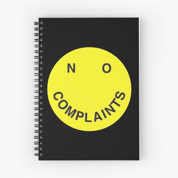 Item preview, No Complaints Smile designed and sold by Maddie OMalley.