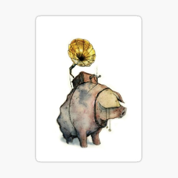Item preview, Gramophone Pig designed and sold by Fergaloco91.